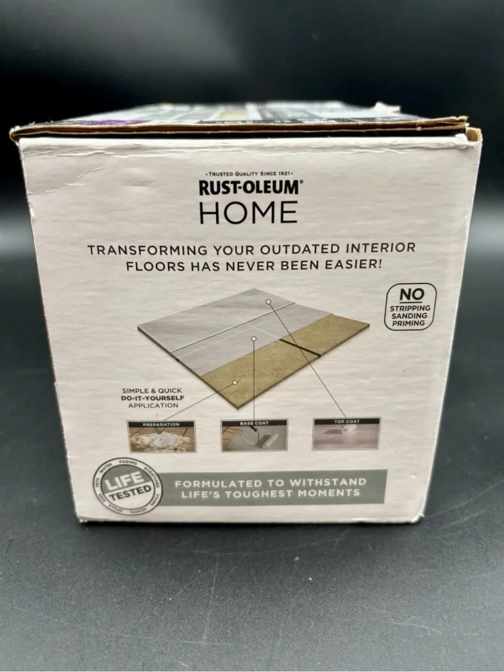 Rust-Oleum Home Floor Coating Ultra White Tint Base Matte Kit